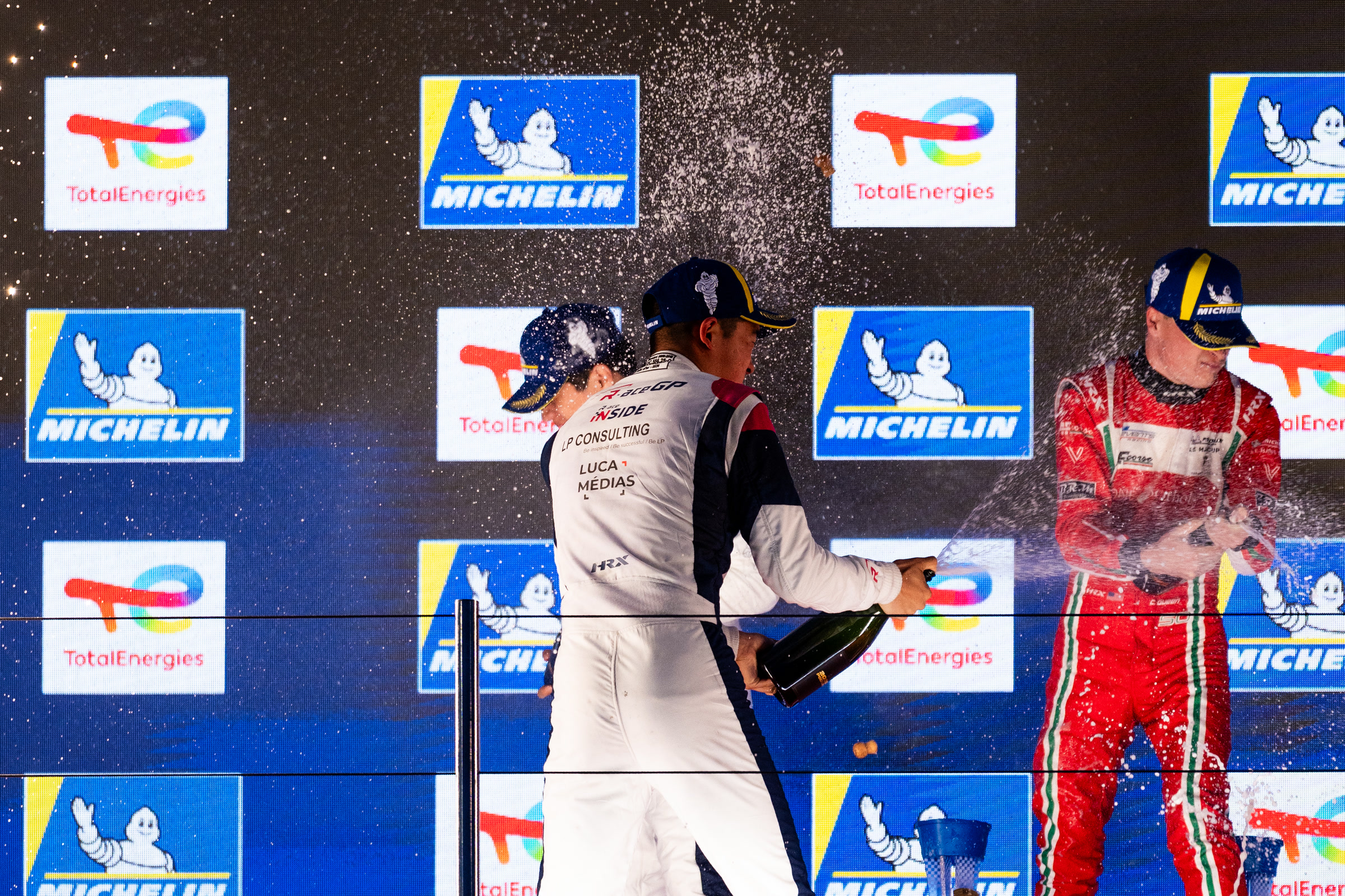 Luca Médias — podium Le Castellet